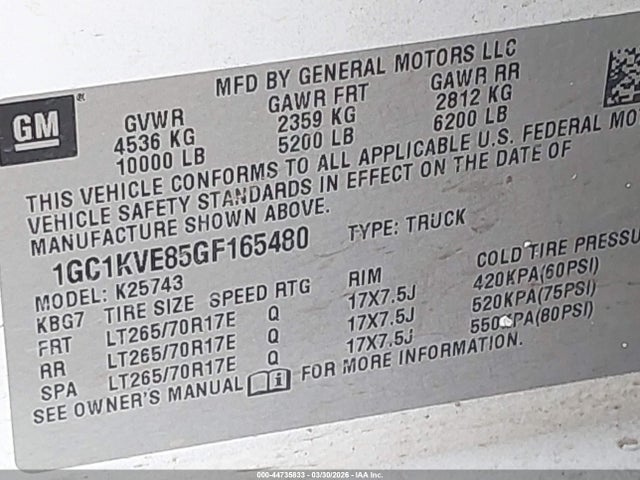 CHEVROLET SILVERADO 2500HD LT - 9