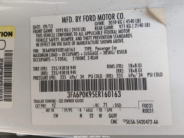 FORD FUSION TITANIUM - 9