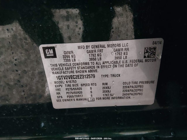 2014 GMC SIERRA 1500 SLT 照片 9