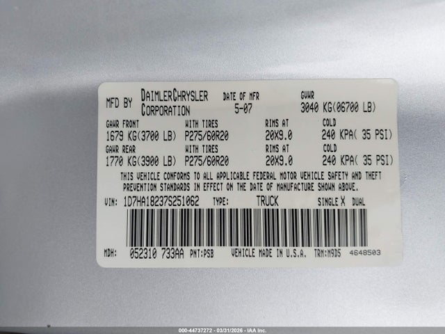 DODGE RAM 1500 SLT - 9