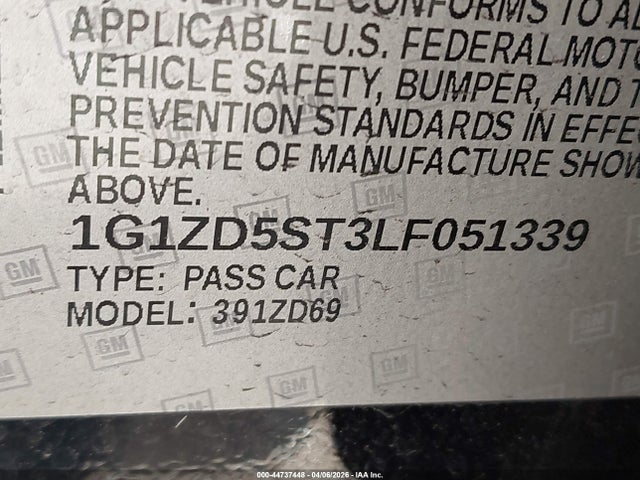 CHEVROLET MALIBU FWD LT - 9