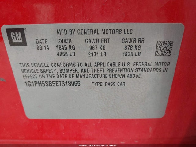 CHEVROLET CRUZE ECO AUTO - 9