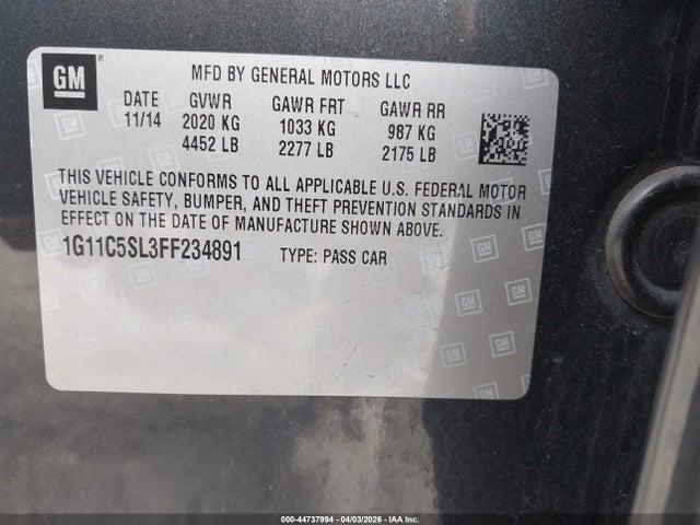 CHEVROLET MALIBU 1LT - 9