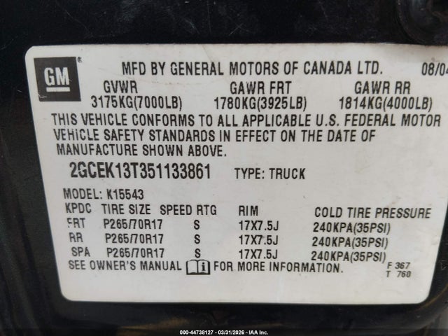 CHEVROLET SILVERADO 1500 - 9