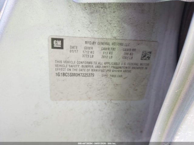 CHEVROLET CRUZE LS AUTO - 9