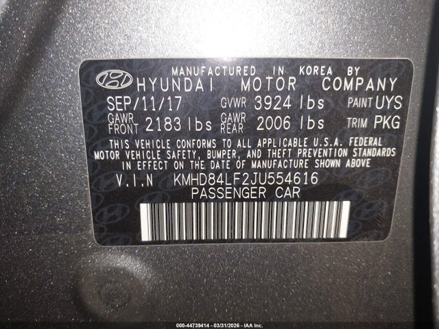 HYUNDAI ELANTRA SEL - 9