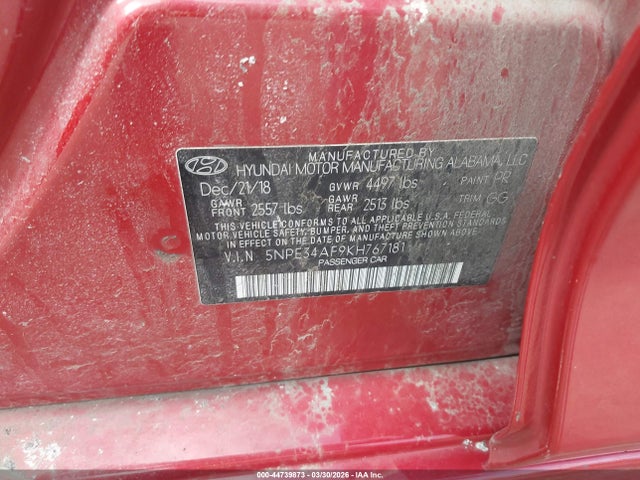 HYUNDAI SONATA SEL - 9