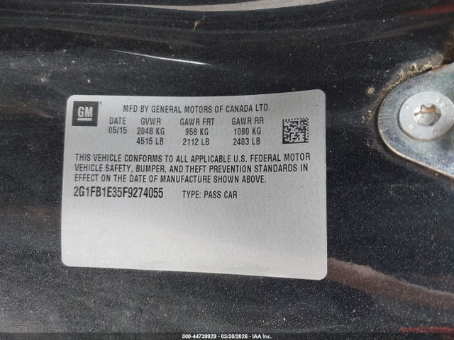 CHEVROLET CAMARO 2LS - 9