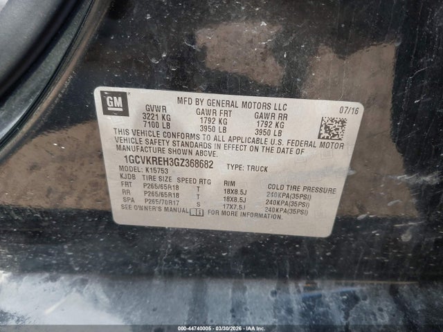 CHEVROLET SILVERADO 1500 1LT - 9