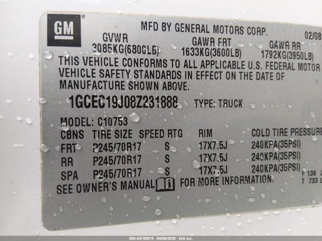 CHEVROLET SILVERADO 1500 - 9