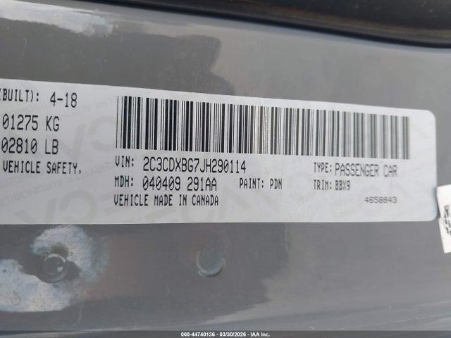 DODGE CHARGER SXT RWD - 9