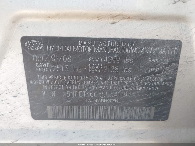HYUNDAI SONATA GLS - 9