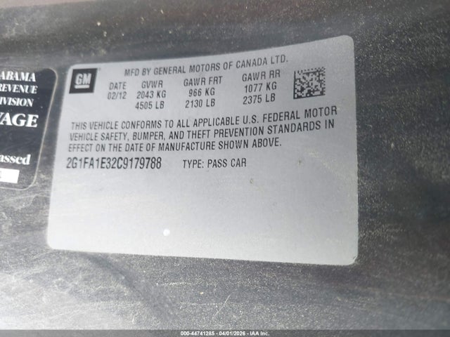 CHEVROLET CAMARO 2LS - 9