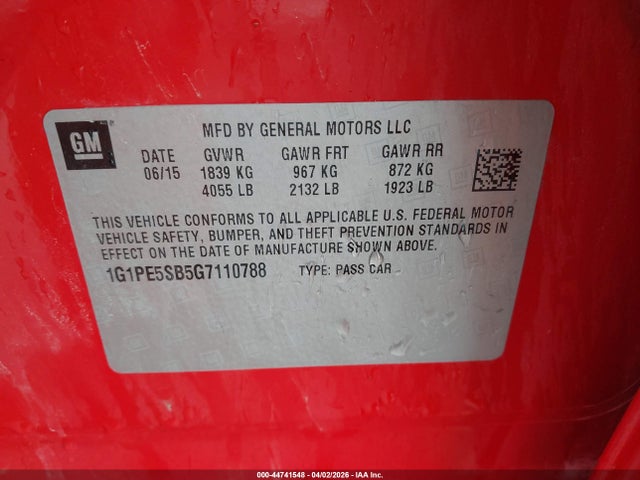 CHEVROLET CRUZE LIMITED 1LT AUTO - 9