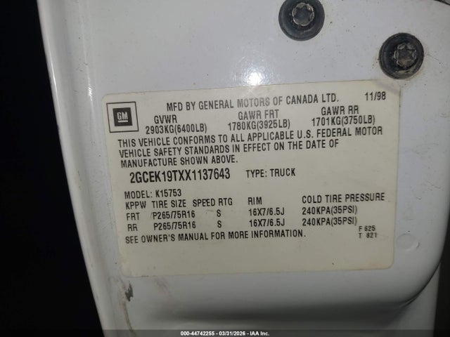 CHEVROLET SILVERADO 1500 LS - 9