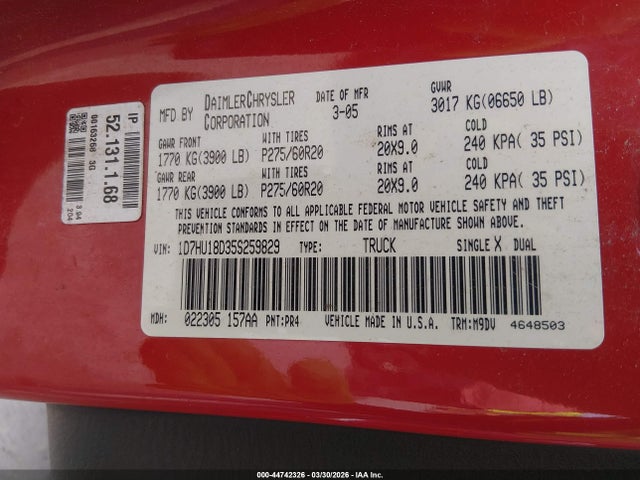 DODGE RAM 1500 SLT/LARAMIE - 9