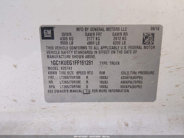 CHEVROLET SILVERADO 2500HD WT - 9