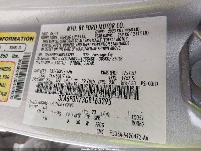 FORD FUSION SE - 9