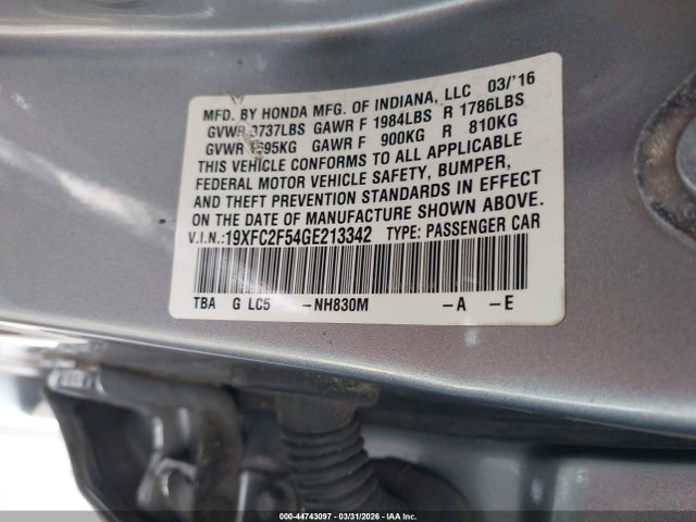 HONDA CIVIC LX - 9