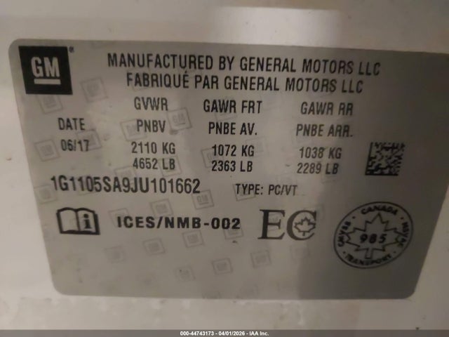 CHEVROLET IMPALA 1LT - 9