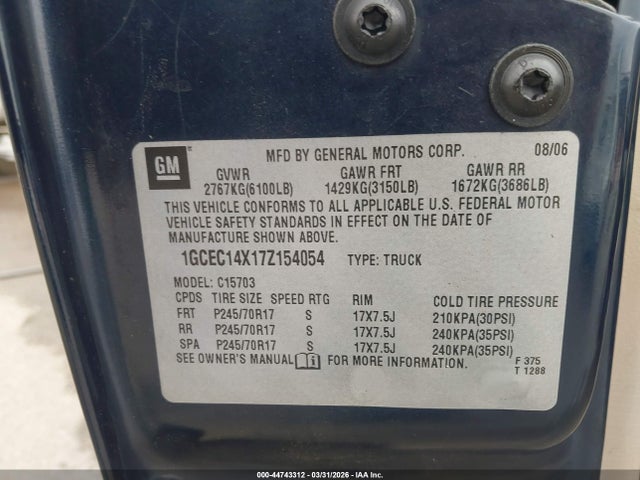 CHEVROLET SILVERADO 1500 - 9