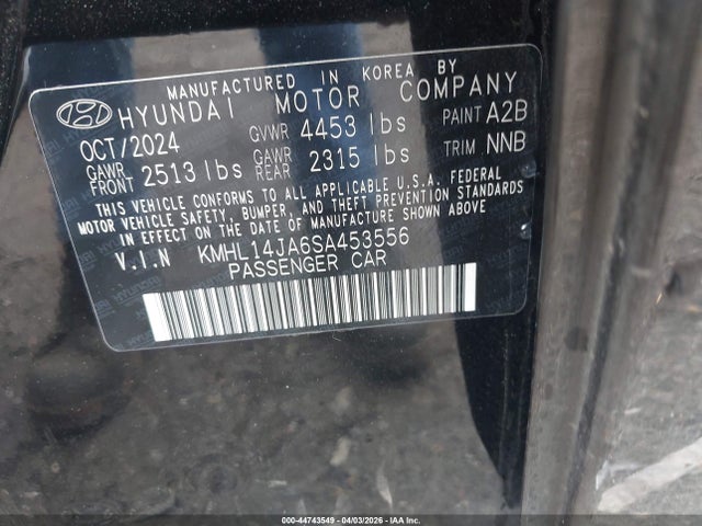 HYUNDAI SONATA SEL CONVENIENCE - 9