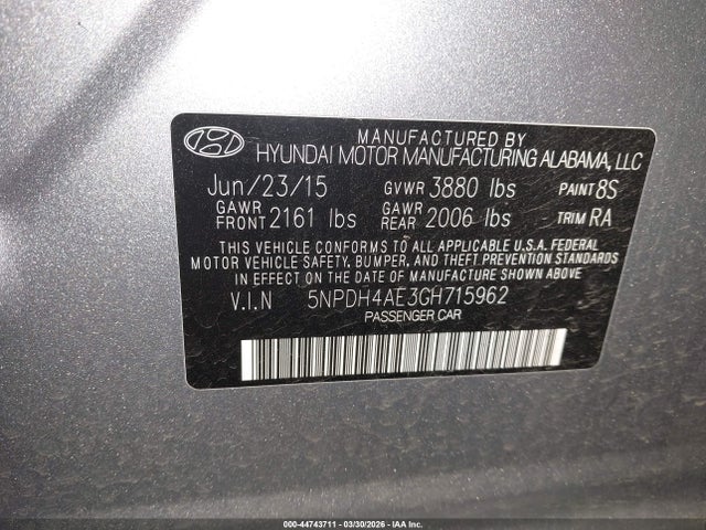 HYUNDAI ELANTRA SE - 9