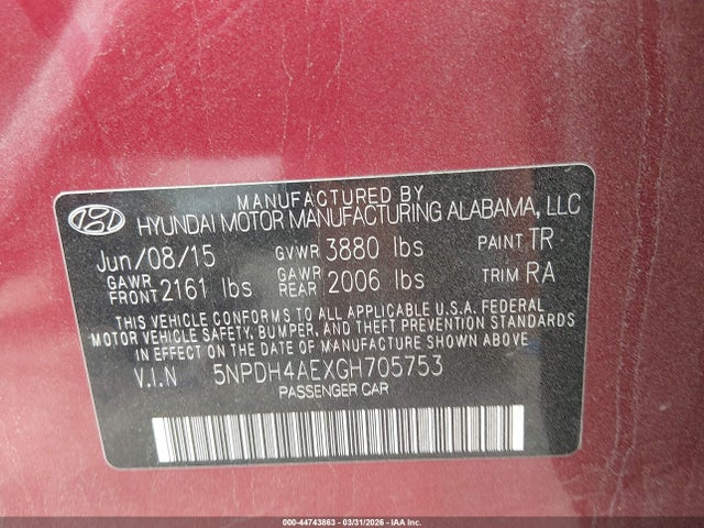 HYUNDAI ELANTRA SE - 9