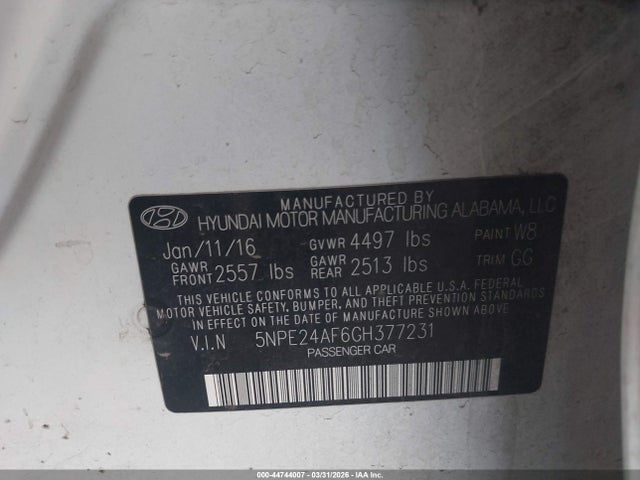 HYUNDAI SONATA SE - 9