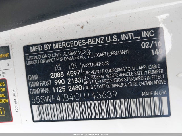 صورة 9 لـ 2016 Mercedes-BENZ C 300