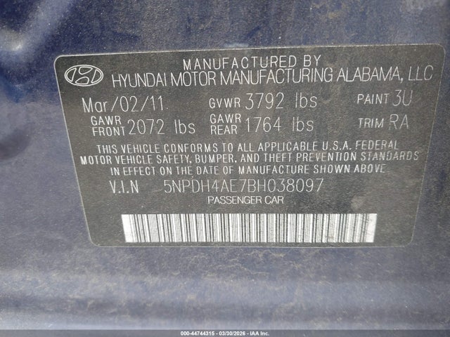 HYUNDAI ELANTRA GLS - 9