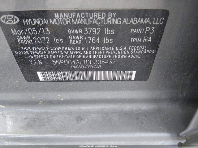 HYUNDAI ELANTRA GLS - 9