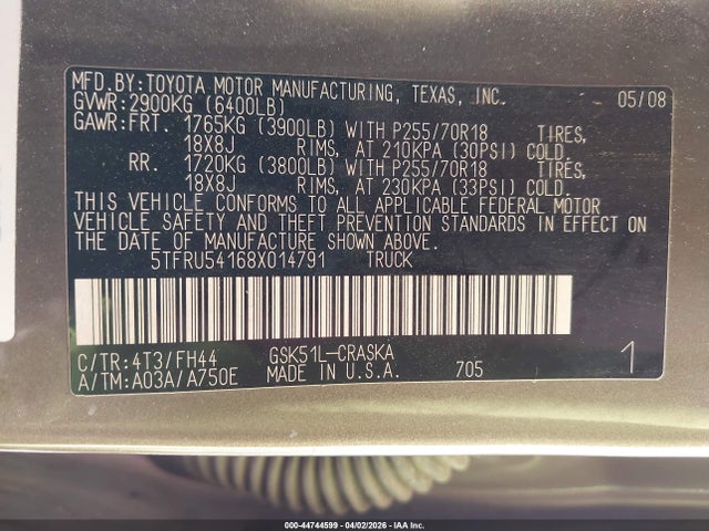 TOYOTA TUNDRA - 9