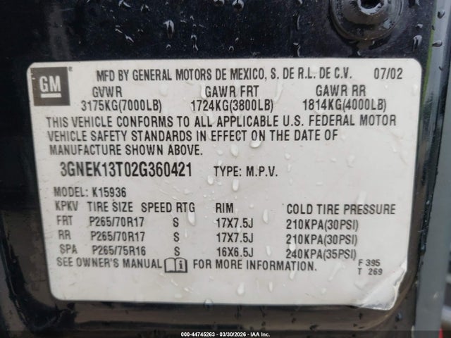 CHEVROLET AVALANCHE 1500 - 9