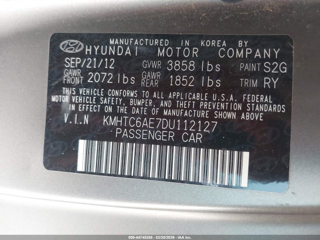 HYUNDAI VELOSTER TURBO W/BLACK - 9