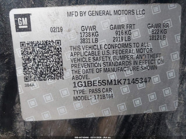 CHEVROLET CRUZE LT - 9