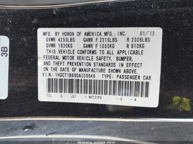 HONDA ACCORD EX-L - 9