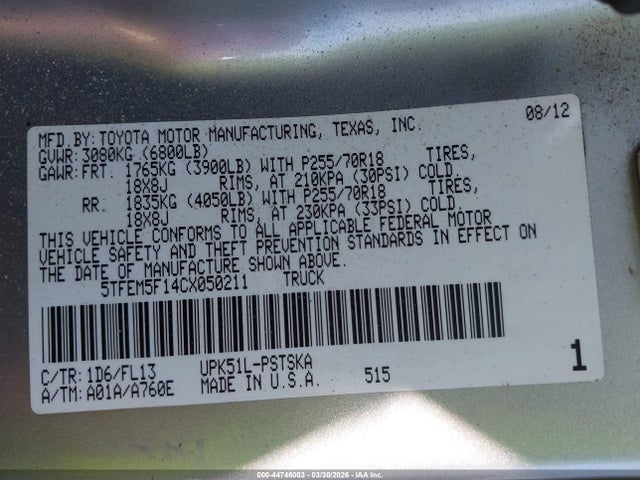 TOYOTA TUNDRA - 9