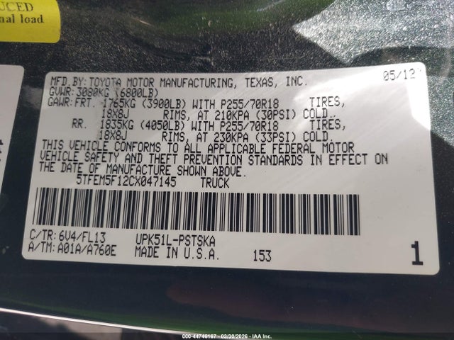 TOYOTA TUNDRA - 9
