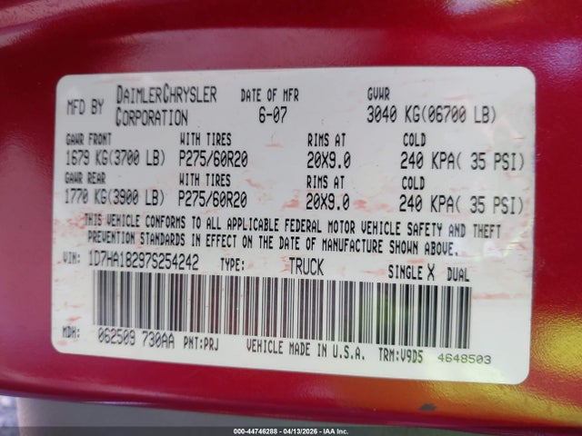 DODGE RAM 1500 SLT - 9