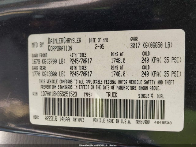 DODGE RAM 1500 SLT/LARAMIE - 9