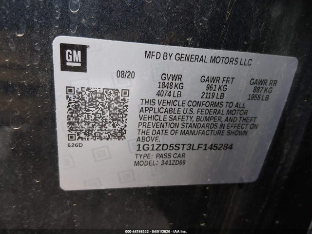 CHEVROLET MALIBU FWD LT - 9