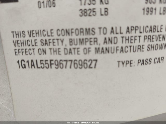 CHEVROLET COBALT LT - 9