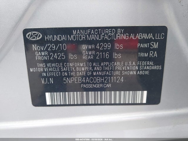 HYUNDAI SONATA GLS - 9