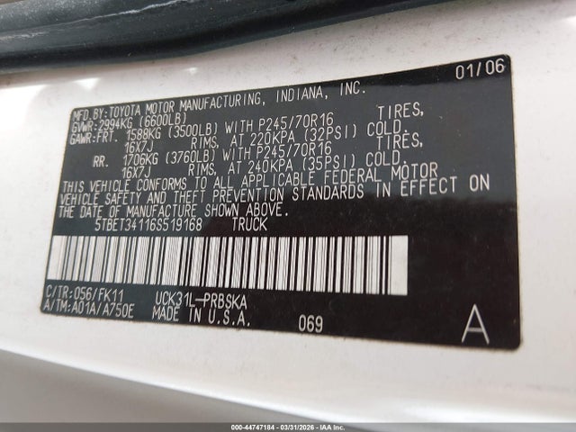 TOYOTA TUNDRA - 9