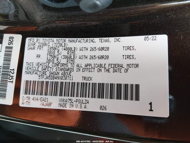 TOYOTA TUNDRA - 9