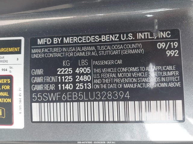 2020 Mercedes-BENZ AMG C 43 4MATIC — фото 9