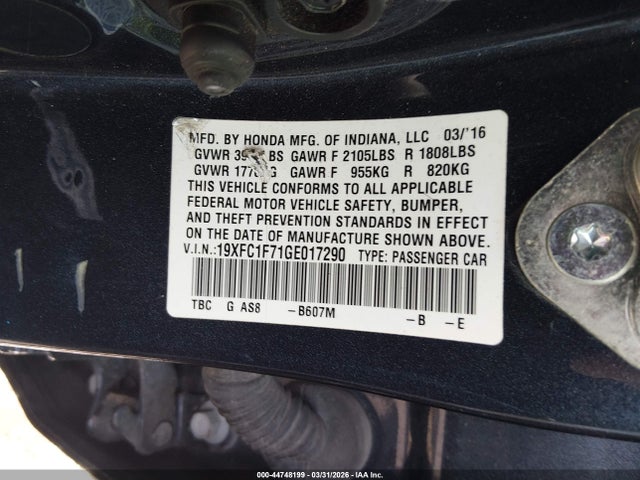 HONDA CIVIC EX-L - 9