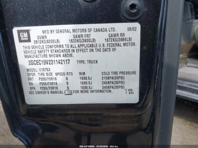 CHEVROLET SILVERADO 1500 LS - 9