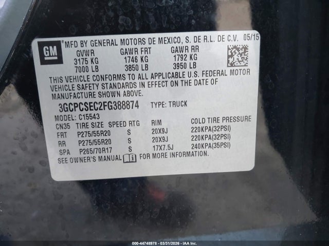 CHEVROLET SILVERADO 1500 1LZ - 9